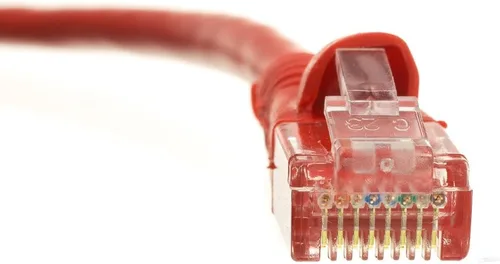 Vista 18 de CableWholesale Cable Ethernet Cat6, 24AWG, conector de placa dorada RJ45, 4 pares de cobre trenzado, par trenzado sin blindaje (UTP), cable de Blanco