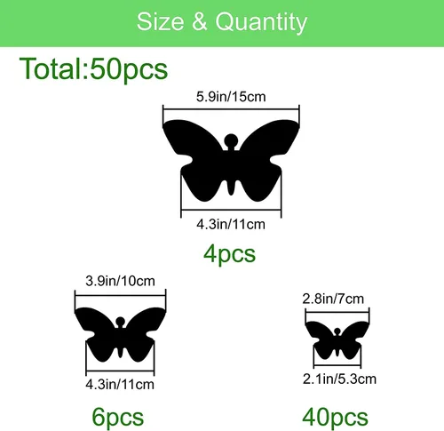 Vista 2 de Decoración de pared de espejo de mariposa, 50 calcomanías de pared de mariposa de espejo acrílico 3D extraíbles, calcomanías de pared autoadhesivas