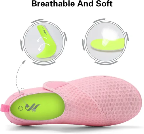 Vista 5 de Lisdwde Zapatos de agua antideslizantes para hombre y mujer, zapatos de natación, deportes de playa, secado rápido, zapatos de calcetín para mujeres