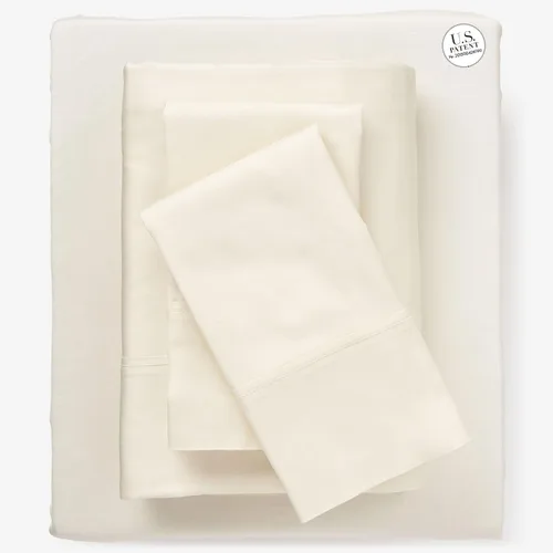Vista 6 de BrylaneHome Bed Tite 300 Thread Count Sheet Set Floral azul