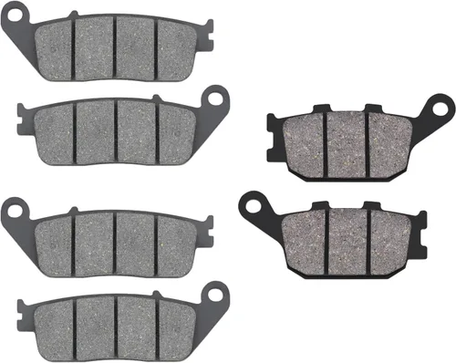 Vista 3 de Road Passion Pastillas de freno delanteras y traseras para Kawasaki Z650 EER 650/Non ABS 2017 / CB750 F2 "CB Seven Fifty" 1992-2002