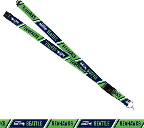 Vista 23 de Rico Industries NFL Football Cordón de Seguridad con Separación de Seguridad Premium Unisex para Adultos de 18" x 1