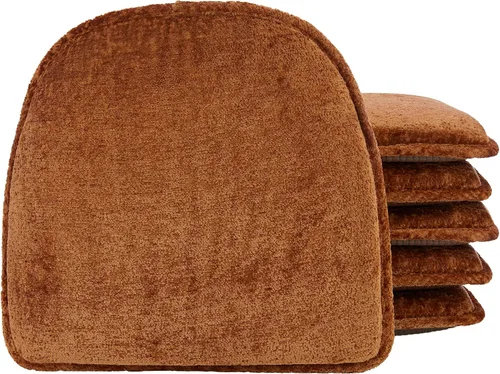 Vista 64 de Klear Vu Raindrop The Gripper - Cojines antideslizantes para silla, suaves y cómodos, almohadillas para asiento, almohadón para cocina, comedor u