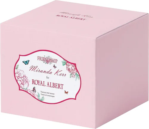 Vista 2 de Miranda Kerr for Royal Albert Friendship - Juego de taza de té y platillo