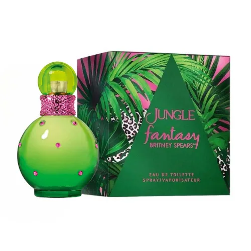 Vista 2 de Britney Spears Jungle Fantasy Edición Limitada Eau De Toilette Spray para Mujeres, 1.0 Fl Oz