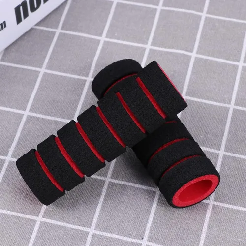 Vista 6 de INOOMP Cubierta antideslizante de espuma para manillar de bicicleta, agarres de barra de mango de esponja para bicicletas plegables eléctricas