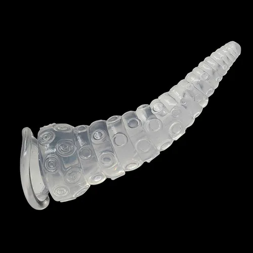 Vista 4 de Monster Big Thick Anus Toy Tentáculo Pulpo Acanalado Anal Plug Consolador con ventosa Juguetes sexuales para mujeres y hombres, Punto G y juego