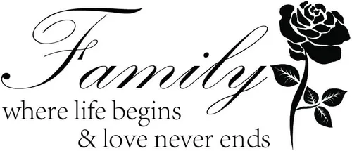 Vista 21 de Newclew Vinilo decorativo para pared con texto en inglés «Live Every Moment, Laugh Every Day», «Love Beyond Words»