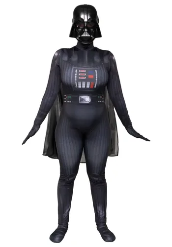 Vista 14 de Disfraz Zentai de Darth Vader para Mujer Multicolor
