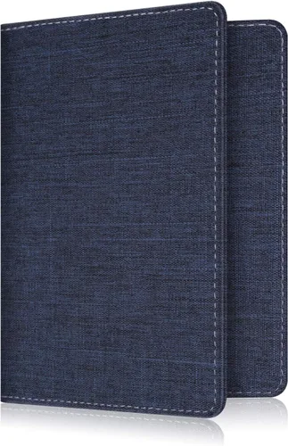 Vista 13 de Fintie - Funda para pasaporte, billetera de viaje delgada con bloqueo RFID, estuche para tarjetas, protector para pasaporte, elementos esenciales
