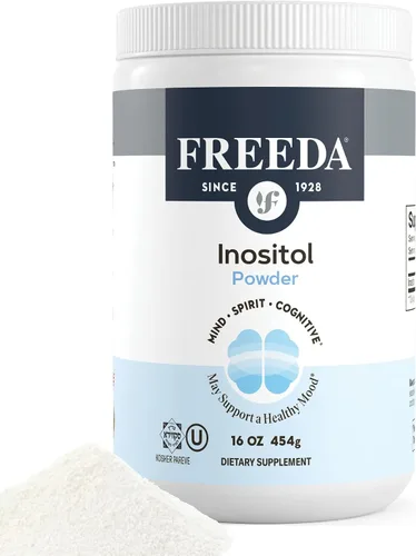 Vista 9 de FREEDA Polvo puro de mio-inositol – Vitamina B8 para hormonas, estado de ánimo y salud celular – Apoya la fertilidad, la concentración, la energía
