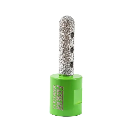 Vista 37 de Broca de fresado de biselado de diamante - Broca de cono de azulejos Biselado 4/5" vástago hexagonal 20MM Granito Agujeros de ampliación de mármol