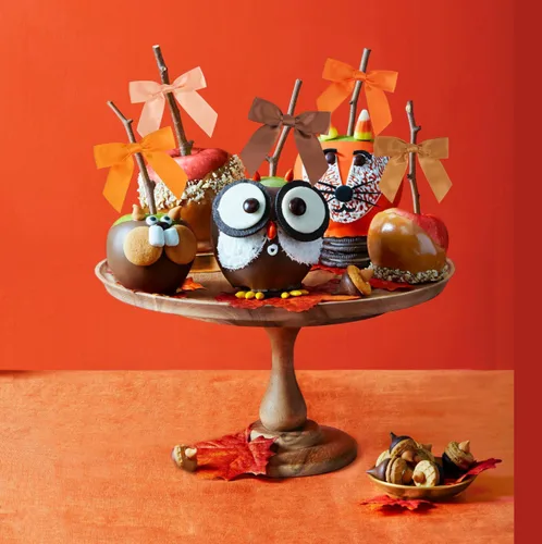 Vista 5 de AIMUDI Lazos de otoño de 5 colores, lazos de satén de color naranja quemado prefabricados de 3.5 pulgadas para Acción de Gracias, Halloween, boda