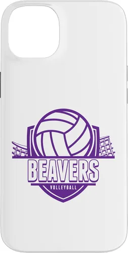 Vista 15 de Beavers Volleyball Back to School Spirit P Case for iPhone 17
