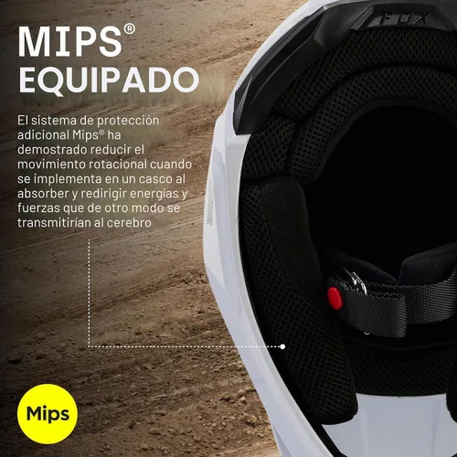 Vista 9 de Fox Racing Casco unisex V1 para motocross para motocross, índigo oscuro, talla S