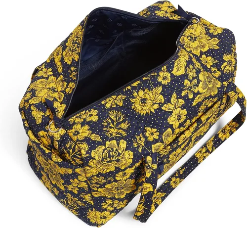 Vista 2 de Vera Bradley Women's Cotton Collegiate Large Travel Duffle Bag (Multiple Teams Available)