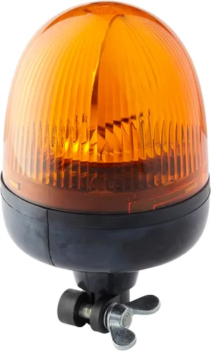 Vista 9 de HELLA 009506201 KL Rotacompact - Luz de advertencia de baliza de montaje fijo, patrones giratorios, 12 V, ámbar