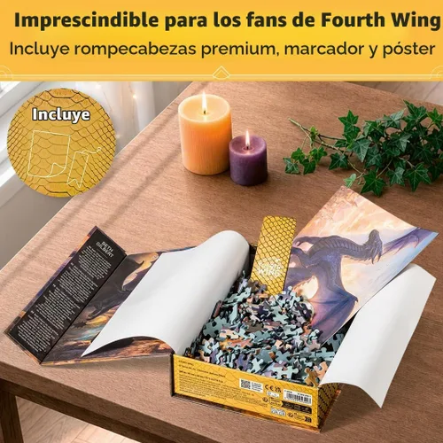 Vista 6 de Ravensburger Rompecabezas de 500 piezas de cuarta ala para adultos