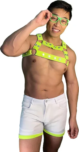 Vista 3 de Pantalones cortos para hombre, pantalones cortos de fiesta y botines, entrepierna de 5 pulgadas con bolsillo oculto y bolsillos con cremallera