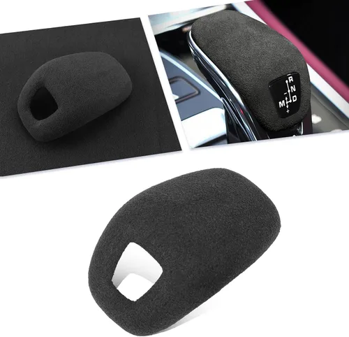 Vista 14 de x xotic tech Funda protectora de piel de gamuza de microfibra para palanca de cambios, compatible con Porsche Macan Panamera Cayman Boxster 911 718