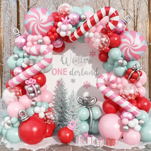 Vista 10 de Kit de Guirnalda de Arco de Globos de Halloween, 126 Piezas, Globos Negros y Naranjas con Globos de Calabaza BOO, Murciélagos de Aluminio, Globos