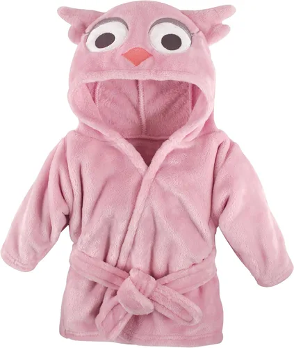 Vista 33 de Hudson Baby - Bata de baño unisex de peluche con cara de animal para bebé Azteca