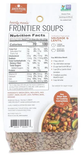 Vista 2 de Mezcla para sopa crema de maíz de Illinois Hearty Meals de Frontier Soups