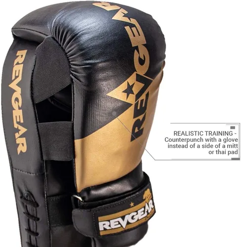 Vista 8 de Revgear Phoenix - Par de guantes y almohadillas de boxeo (todo en uno, objetivo y guante), equipo de boxeo ideal para hombres, mujeres, niños
