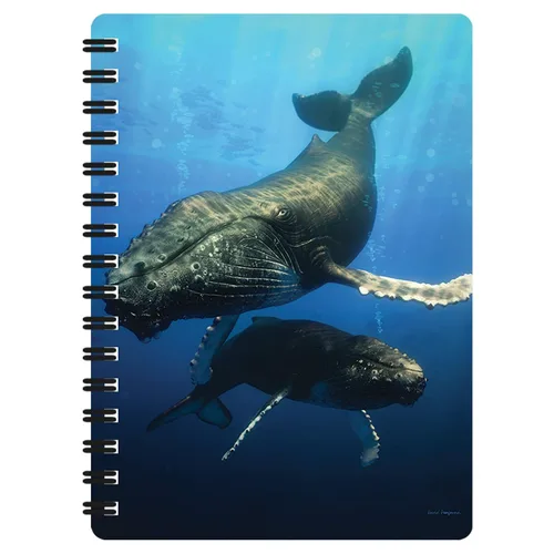 Vista 27 de 3D LiveLife Jotter - Our Solar System from Deluxebase. Lenticular 3D Space 6x4 Spiral Notebook with plain recycled paper pages. Artwork licensed