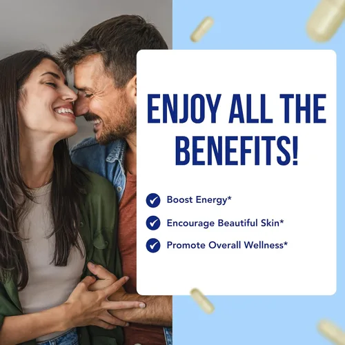 Vista 5 de Cápsulas CoQ10 de 400 mg Coenzima Q10 apta para veganos 400 mg por porción de suplemento de ubiquinona de fácil absorción para la piel, corazón