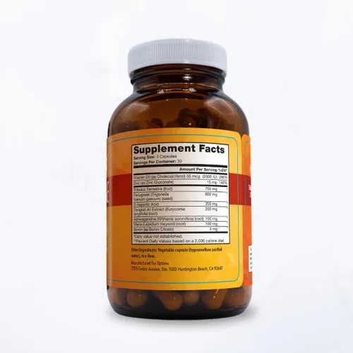 Vista 13 de Soporte de testosterona natural definitivo para hombres y mujeres, optimización de testosterona, resistencia, músculo - Tongkat Ali, Tribulus