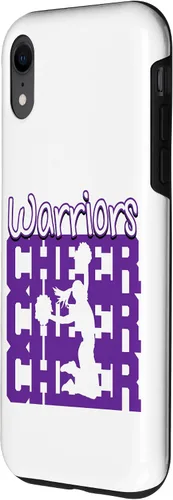 Vista 2 de Warriors Cheer Back to School Cheerleading Spirit P Case for iPhone XR