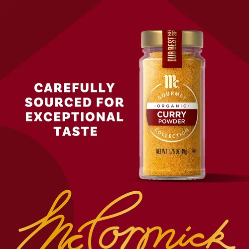 Vista 10 de McCormick Gourmet Curry en Polvo Orgánico, 1.75 Oz