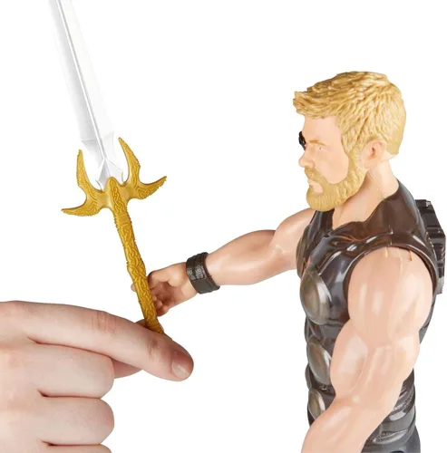 Vista 6 de Marvel Infinity War Titan Hero Series Thor con puerto Titan Hero Power FX