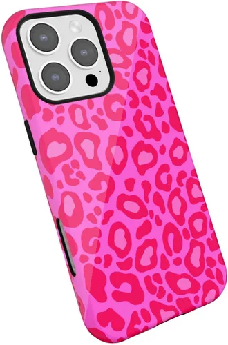 Vista 122 de LoeoeL para iPhone 11 Funda con Estampado de Guepardo, Funda de Teléfono con Patrón de Leopardo para Mujeres y Niñas, Funda de Plástico Duro delgada