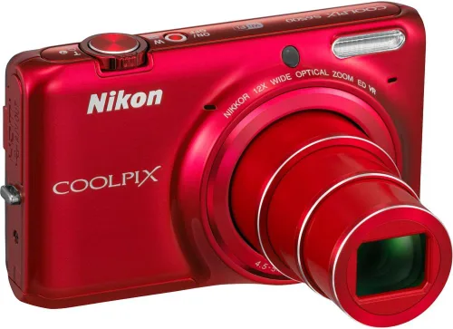 Vista 3 de Nikon COOLPIX S6500 Cámara digital de 16 MP con zoom 12x y Wi-Fi incorporado (negro)