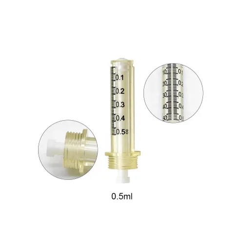 Vista 7 de Ampolla vacía desechable 10pcs 0.0 fl oz con piezas de repuesto de tapa de adaptador 1pc