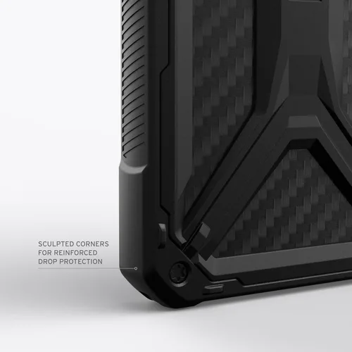 Vista 6 de URBAN ARMOR GEAR Funda UAG diseñada para Huawei Mate 60 Pro Monarch de fibra de carbono, resistente funda protectora militar probada contra caídas