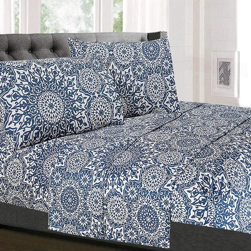 Vista 59 de Juego de sábanas extrasuaves de tamaño individual, ropa de cama transpirable y lujosa con correas elásticas integradas para las esquinas, colección