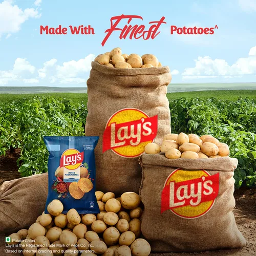 Vista 5 de Lays Wafers Magic Masala - Paquete de 1.83 oz, India