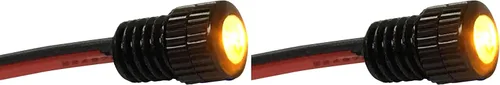 Vista 15 de Oznium BRIGHTEST Light Bolt - Luz LED de montaje empotrado de 12V para parachoques, parrilla, interior de automóviles, tablero, iluminación