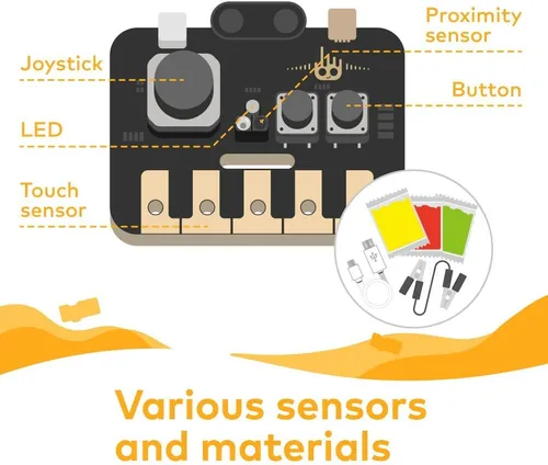 Vista 8 de Makeblock NextMaker - Kit STEM para niños de 8 a 10 años, kit de codificación educativo con ricos recursos de aprendizaje en línea, kit de ciencia