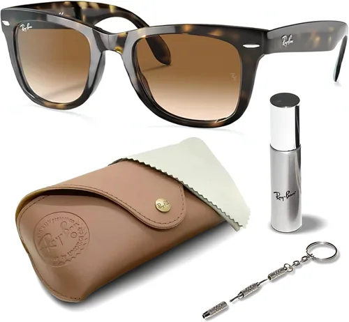 Vista 26 de Ray-Ban RB4105 WAYFARER FOLDING CLASSIC - Gafas de sol de forma cuadrada con kit oficial de gafas