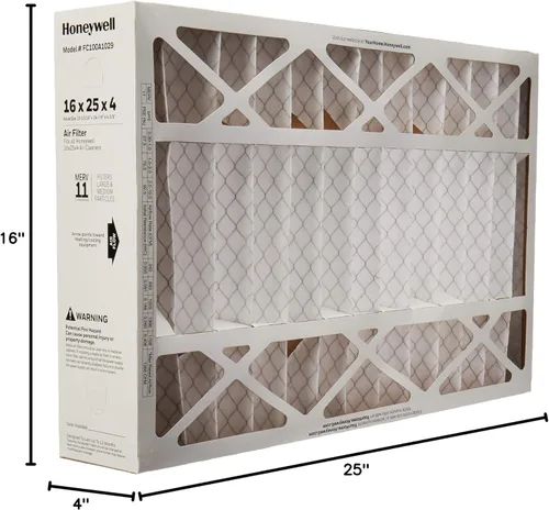 Vista 3 de Honeywell Filtro de aire FC100A1029 - 16 x 25 x 4 - Paquete de 2