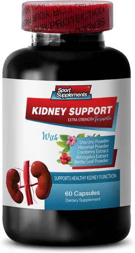 Vista 2 de Suplemento dietético de apoyo inmunológico, apoyo renal, vitaminas de arándano, limpieza renal, fórmula de desintoxicación y reparación de riñones