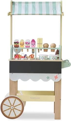 Vista 7 de Teamson Kids Jolly Pals - Soporte para helados, color verde menta