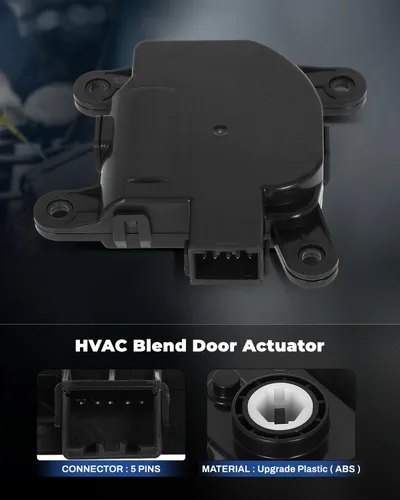 Vista 2 de Actuador de puerta de mezcla de calefactor HVAC A/C - Ajuste directo para Hyundai Accent 2011-2014/para Genesis Coupe 2010-2016/para Tucson