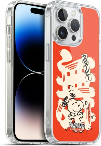 Vista 217 de Carcasa de gel para iPhone 7 Plus/iPhone 8 Plus, diseño de Snoopy Oriental de Peanuts, Badges