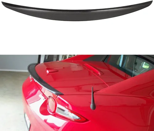 Vista 15 de SCITOO Spoiler Wing GT Style Universal 52" ABS Brillante Carbono Aspecto Trasero Alerón Alerón