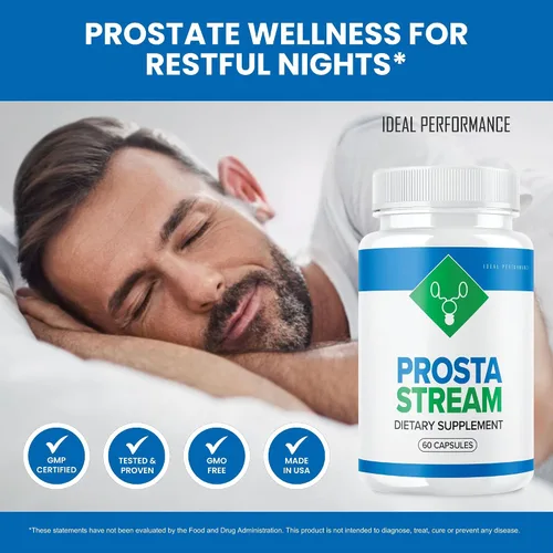 Vista 2 de IDEAL PERFORMANCE Paquete de 3 pastillas Prosta Stream Prostastream Prostastream (180 cápsulas)